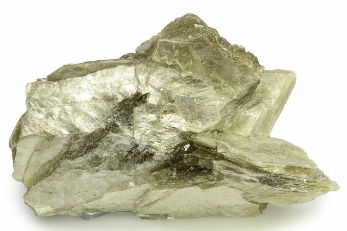 Lustrous Muscovite Crystal Cluster - Minas Gerais, Brazil #277515